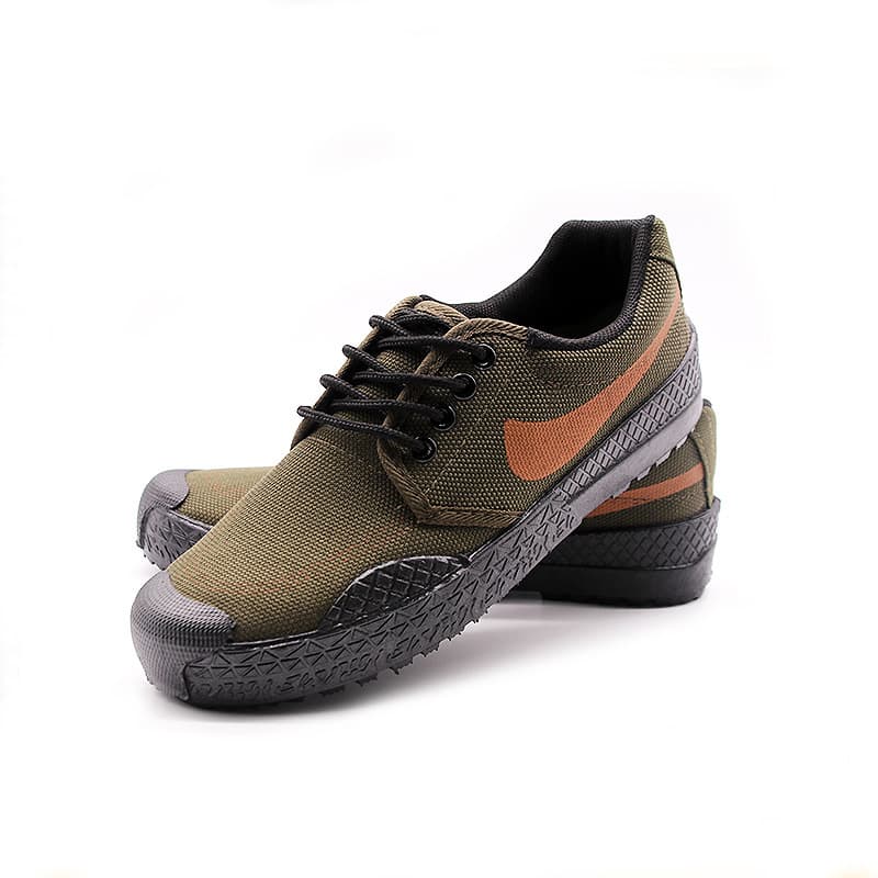 Jiefang shoes men's construction shoes labor protection shoes low-top Jiefang shoes men's and women's yellow rubber shoes factory wholesale one piece drop shipping 3