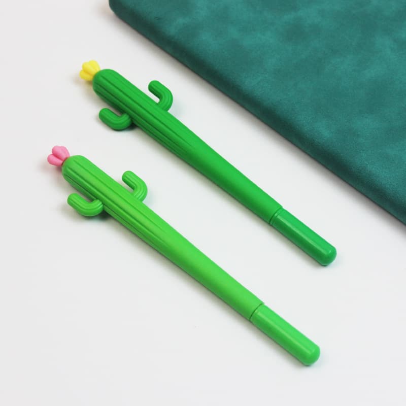 Cartoon rollerball pen for students, stationery, cactus 4