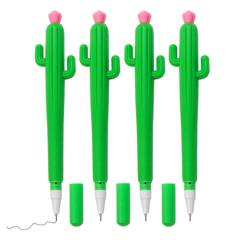 Cartoon rollerball pen for students, stationery, cactus 5