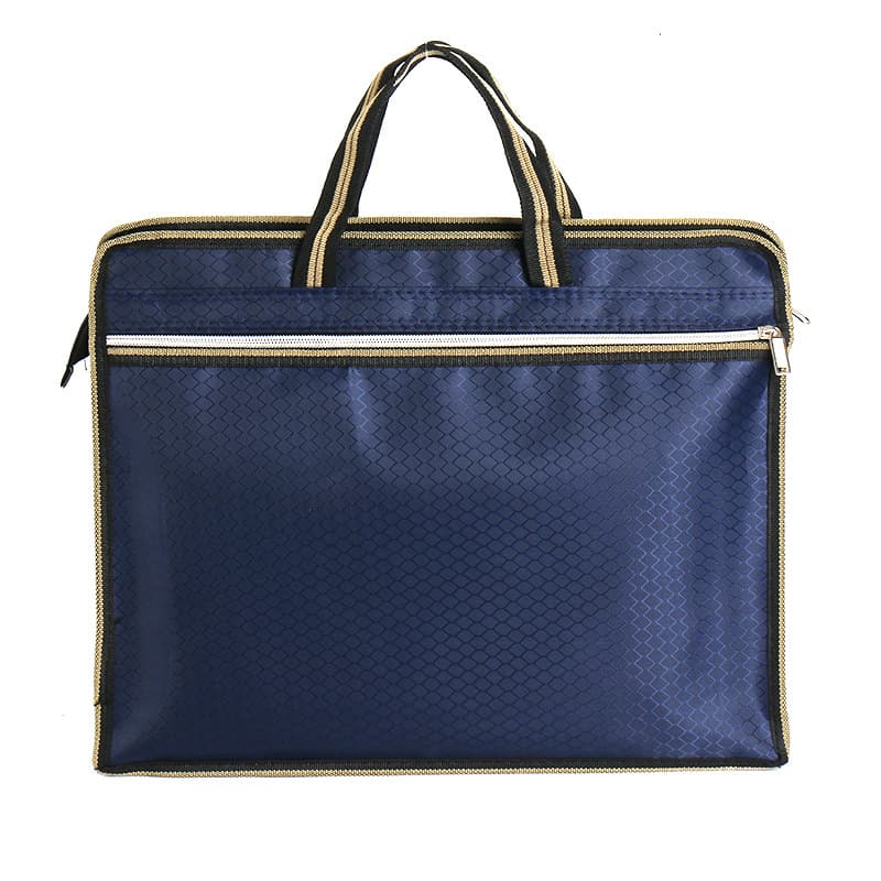 Carefully selected wholesale portable Oxford cloth document bags, zippered conference document bags, business travel briefcases 5