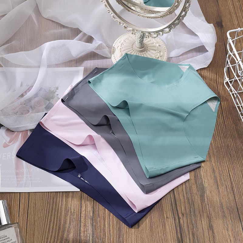Silk pants, trousers, comfortable tape, cotton underwear, “Frozen” 2