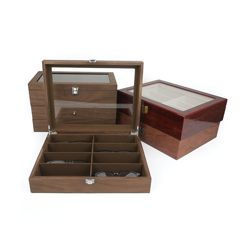 Wooden glasses, storage system, stand, watch, storage box, (Physicals) 5