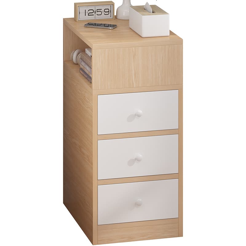 Bedside tables are popular and space-saving and extremely narrow small multi-function storage cabinets bedroom light luxury chest cabinets simple bedside cabinets 5