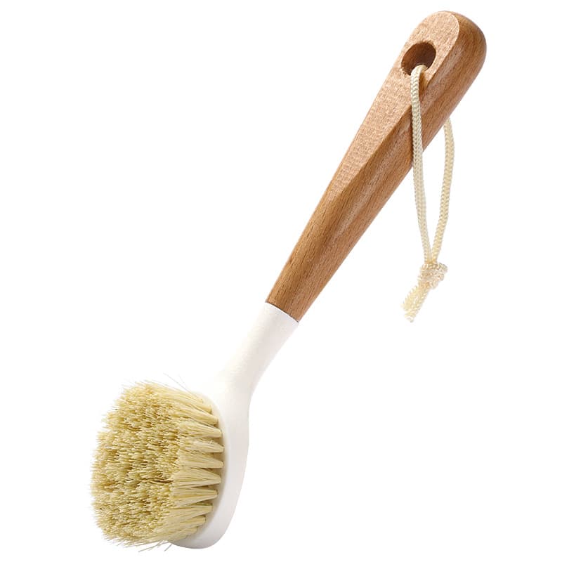 Tochin cooker brush household kitchen long handle washing pot brush without hurting the pot, not sticking to the oil, washing the bowl brush stove to pollute and clean the brush 5