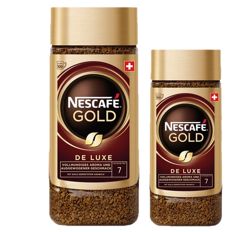 Swiss imported gold medal instant coffee powder refreshing pure black original American coffee can 200g sugar-free black coffee 5