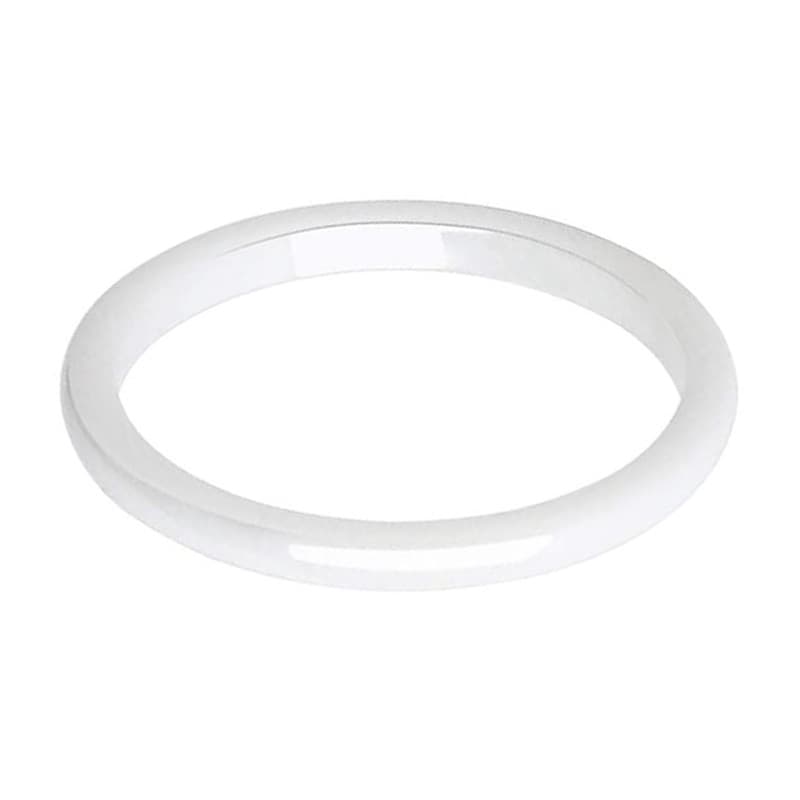 Fashionable glossy ring for men and women, 2mm, Japanese and Korean, simple and elegant design 4