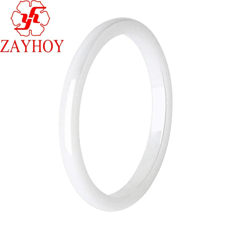 Fashionable glossy ring for men and women, 2mm, Japanese and Korean, simple and elegant design 1