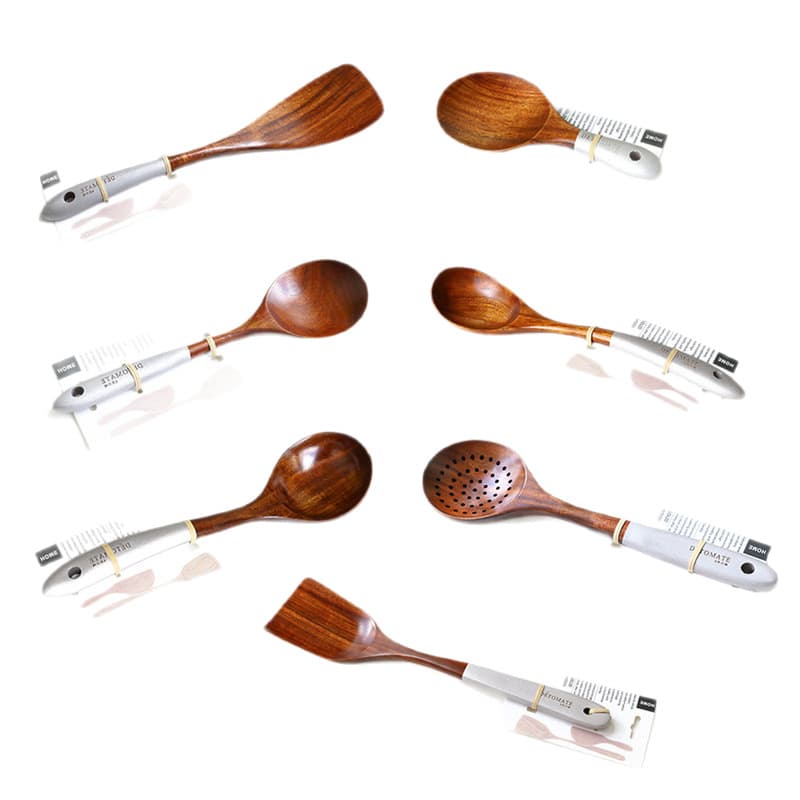 (Cross-border trading), (Wholesale), wooden spoon, creative kitchenware, simple and elegant design, with your logo imprint 5