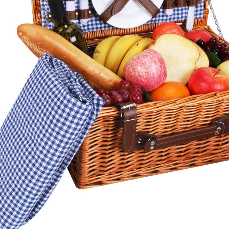 Handheld foldable woven storage system, basket, tableware, direct factory sales 2