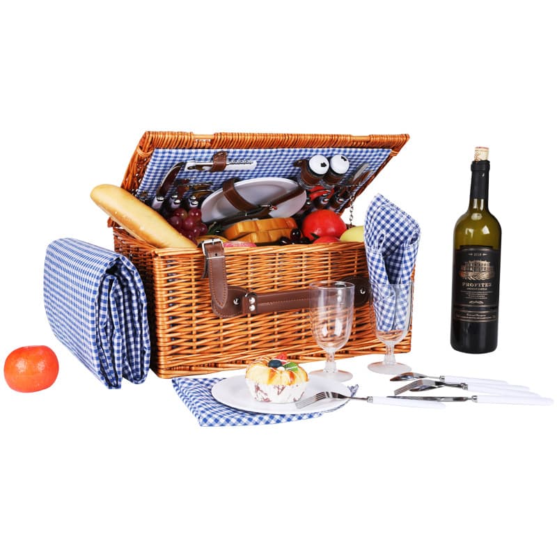 Handheld foldable woven storage system, basket, tableware, direct factory sales 4