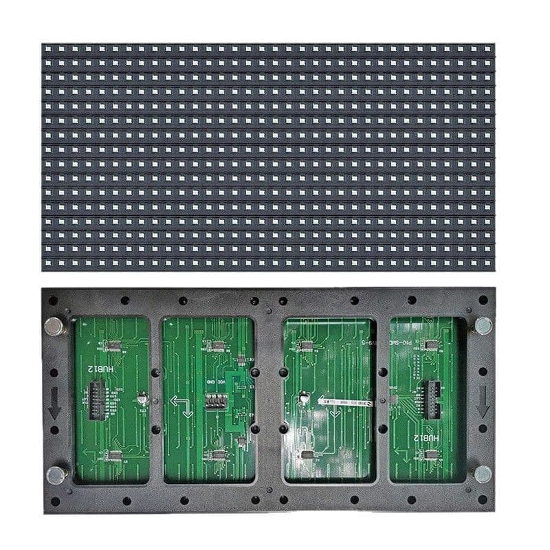 LED display surface-mounted P10 unit board monochrome indoor and outdoor door with word billboard subtitle module large screen 5