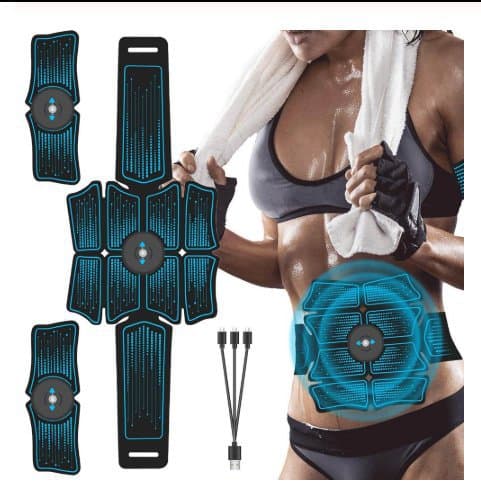 Intelligent abdominal muscle sticker, abdominal muscle, abdominal muscle fitness equipment, home abdominal abdominal sticker trainer lazy health device 1