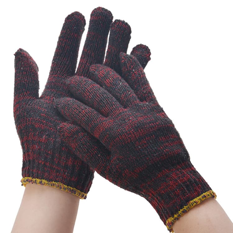Cotton men's wear-resistant gloves, hand cream, increased thickness 3