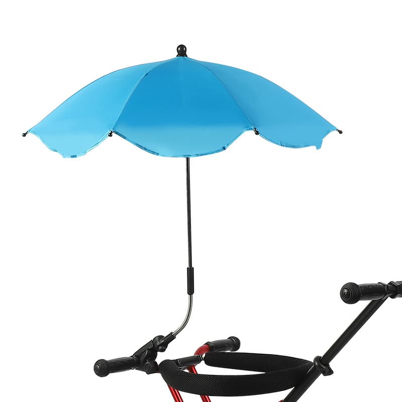 Children's stroller, UV umbrella to go out solar-powered, UV protection 5