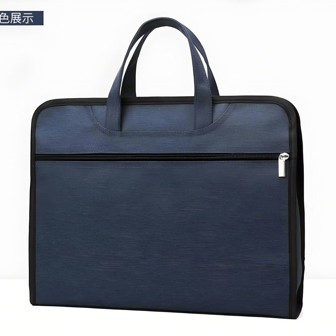 Handheld bag for folders for documents, oxford cloth, increased thickness, with your logo imprint 3
