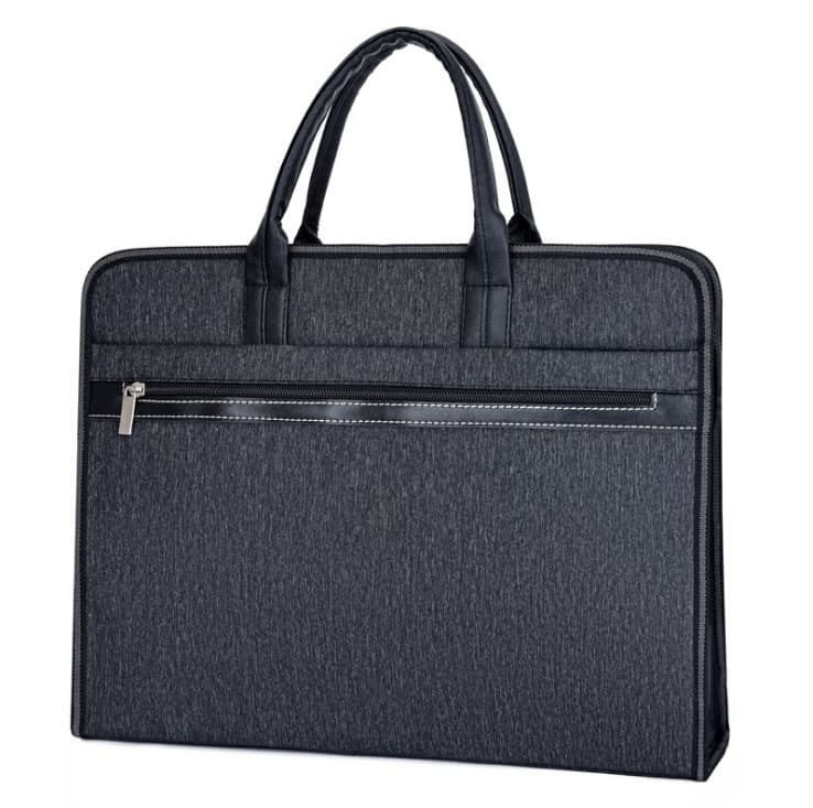 Handheld bag for folders for documents, oxford cloth, increased thickness, with your logo imprint 6
