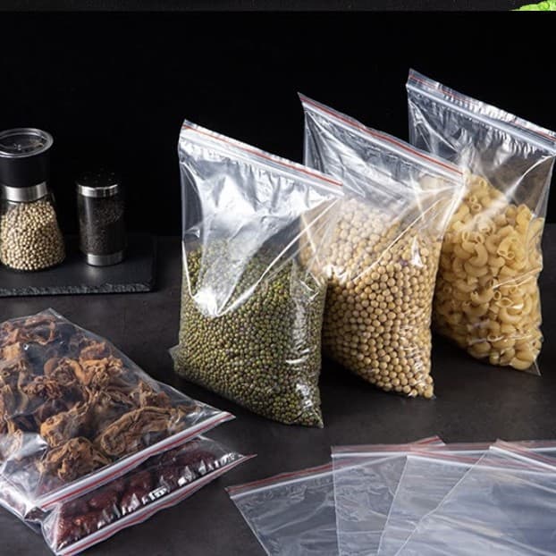 Thickened pe self-sealed bag transparent seal bag zipper bag plastic seal bag clothing packaging bag seal bag wholesale printing 4