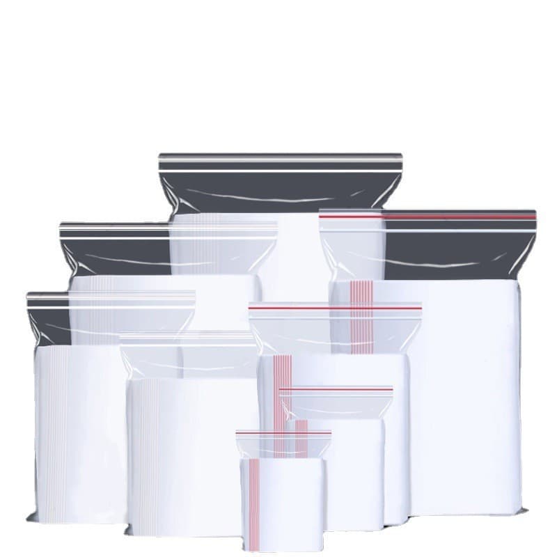 Thickened pe self-sealed bag transparent seal bag zipper bag plastic seal bag clothing packaging bag seal bag wholesale printing 5