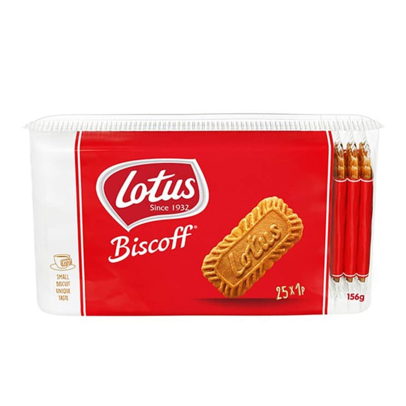 Belgian lotus and Qingbin coffee caramel biscuits imported snack snacks snack food small package shortbread 6