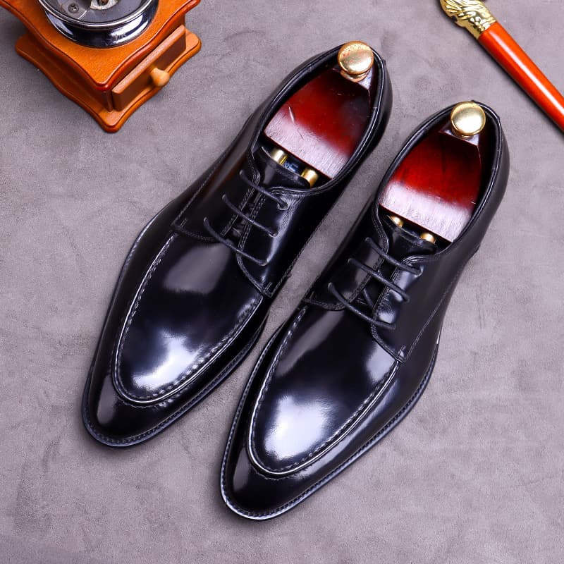 (Cross-border trading), men's demi-season casual shoes made of patent leather 2