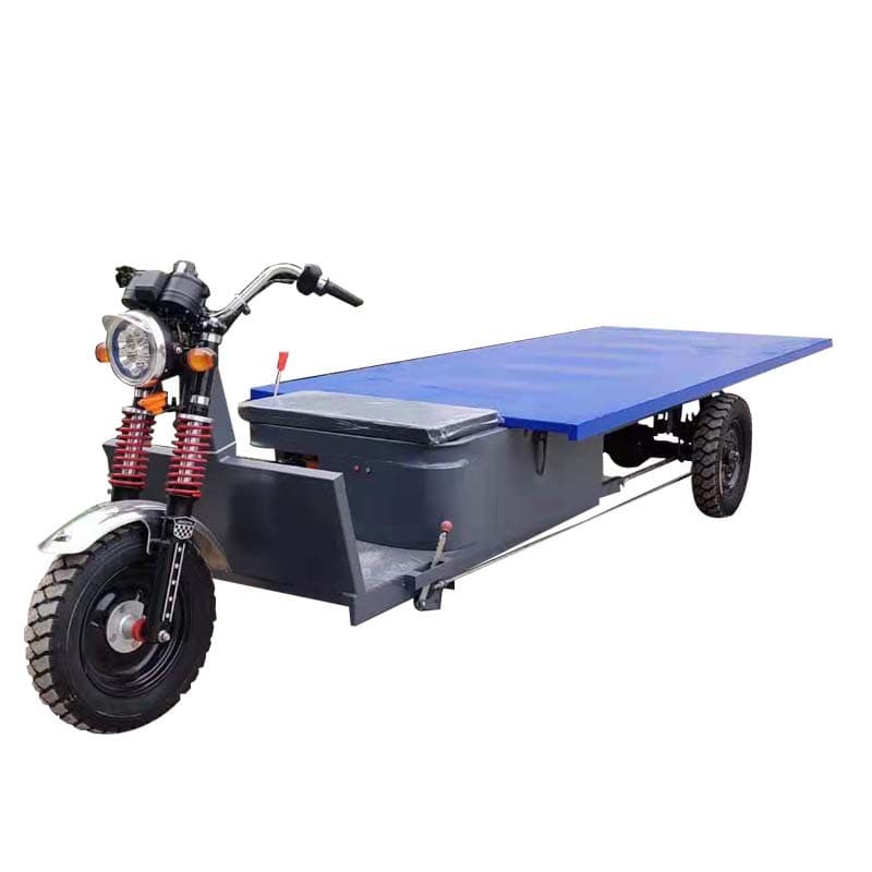 Long flatbed truck, agricultural electric three-wheeled bike 5