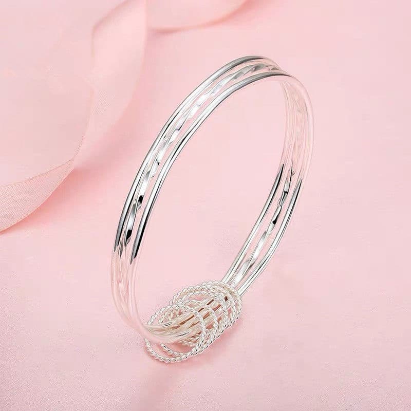 Fashionable silver bracelet, style, direct factory sales 2