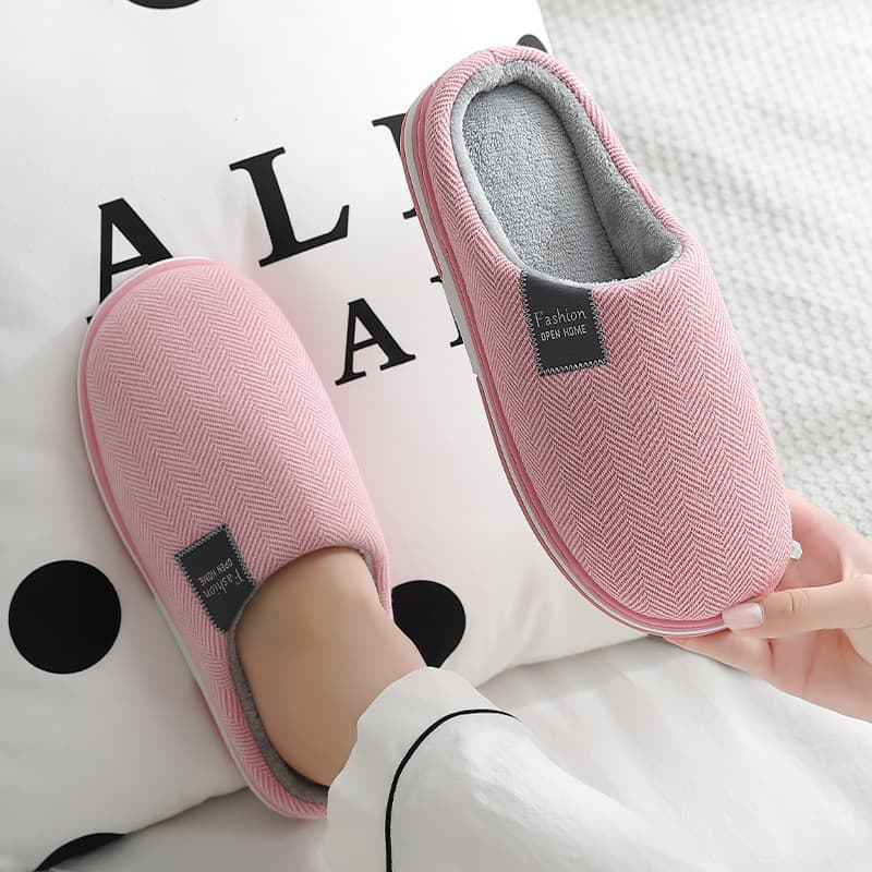 (Wholesale), men's home winter keep warm women's slippers 3