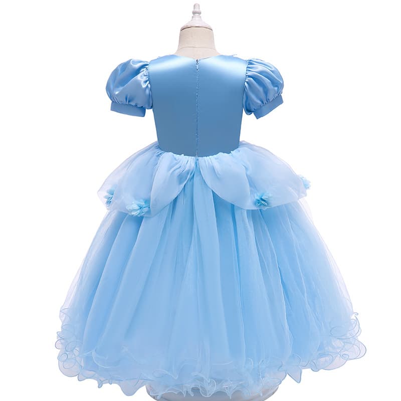 (Cross-border trading), summer small princess costume, dress, 2021 years, with short sleeve, children's clothing 2