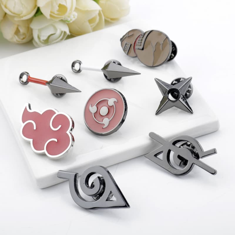 Naruto, brooch, enamel, badge, pin 2