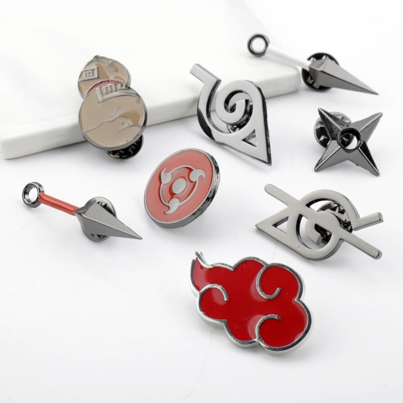 Naruto, brooch, enamel, badge, pin 3