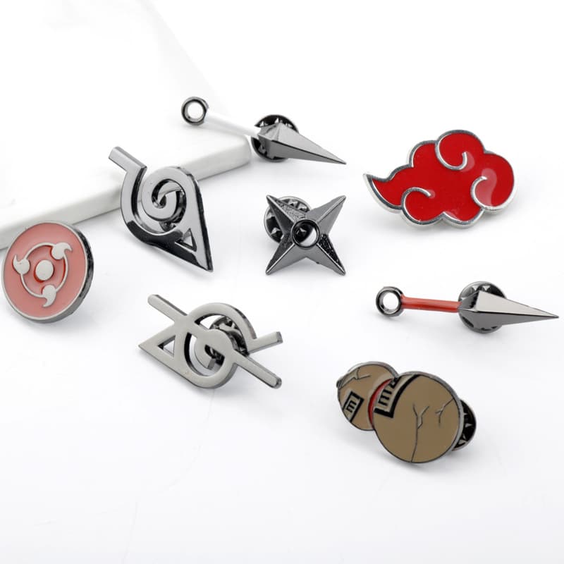 Naruto, brooch, enamel, badge, pin 4