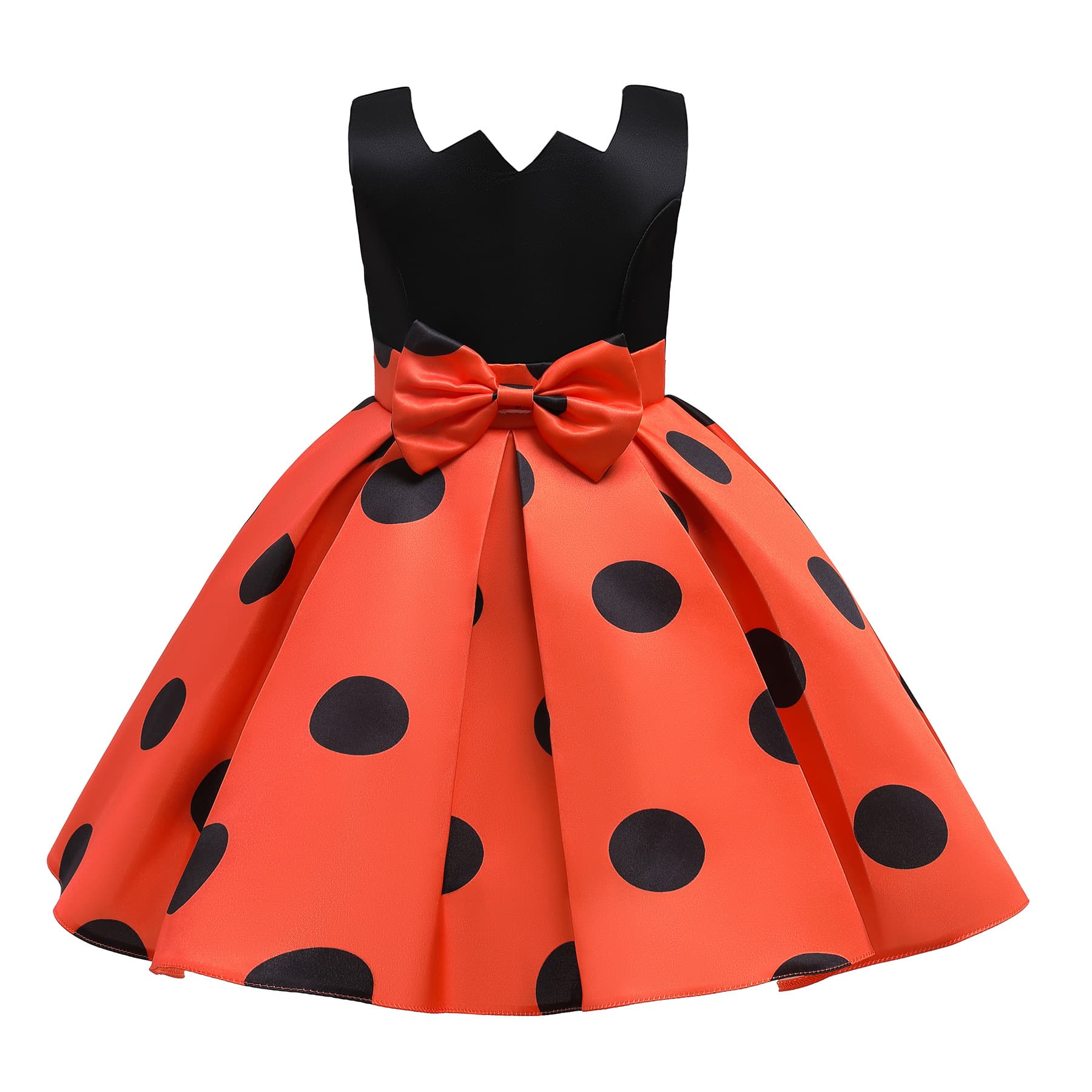 Retro children's dress, Christmas suit, small princess costume, children's clothing 2
