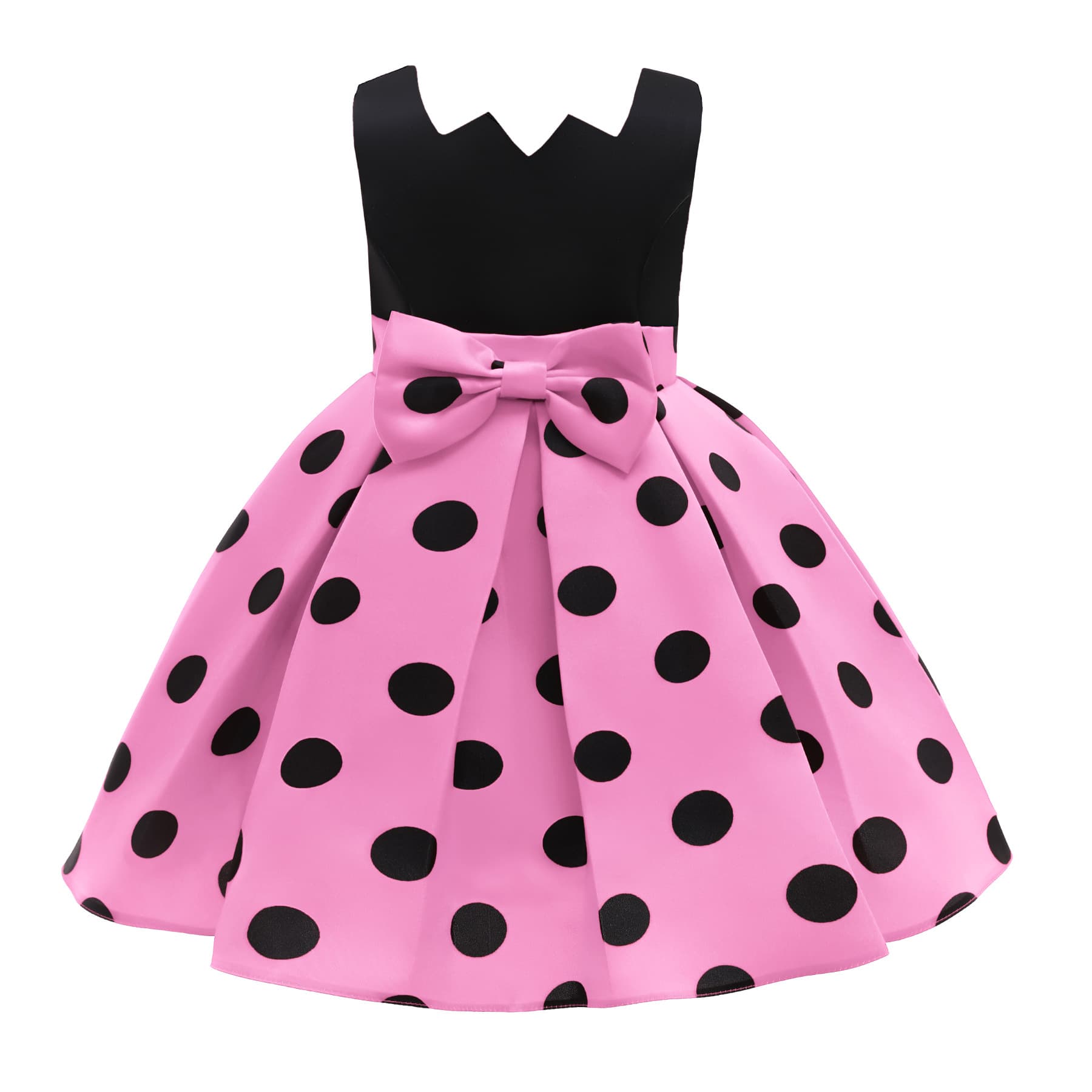 Retro children's dress, Christmas suit, small princess costume, children's clothing 3