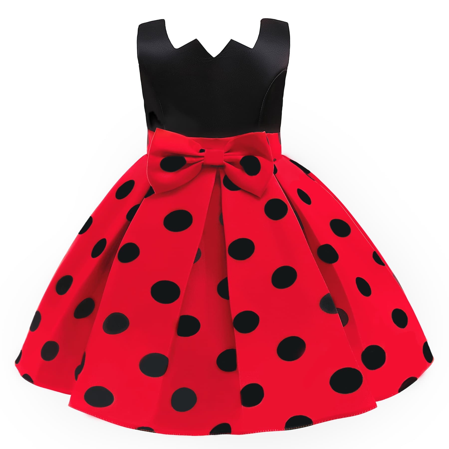 Retro children's dress, Christmas suit, small princess costume, children's clothing 4