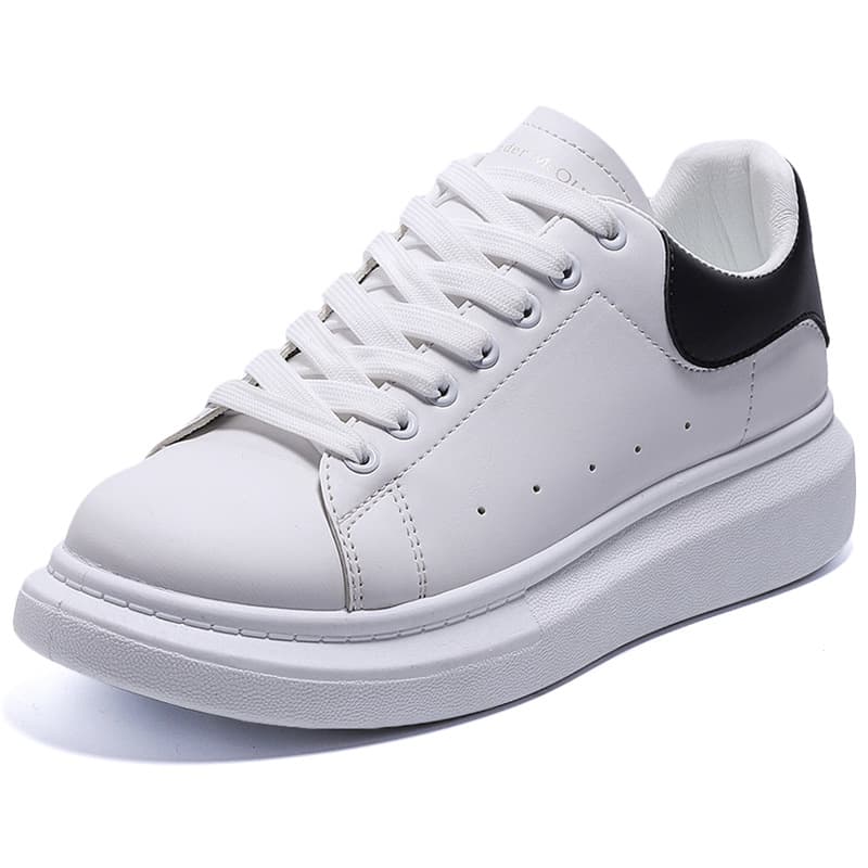 Douchuan 2026 spring and autumn men's shoes white sports sneakers for boys thick-soled casual shoes to increase the trend of men's and women's sneakers 5