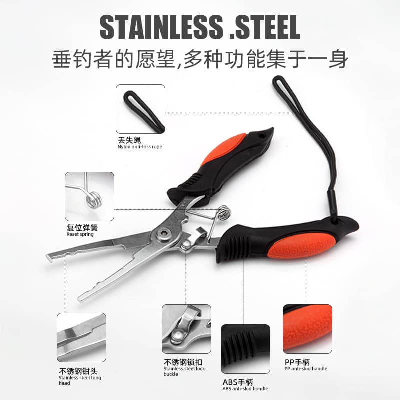 (Cross-border trading), (Wholesale), universal pliers stainless steel, set 3