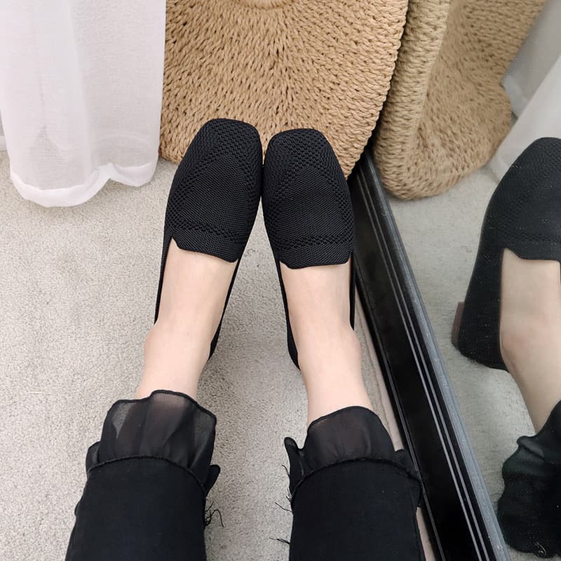 Woven knitted milk powder, plus size, 2022 collection, soft sole 4