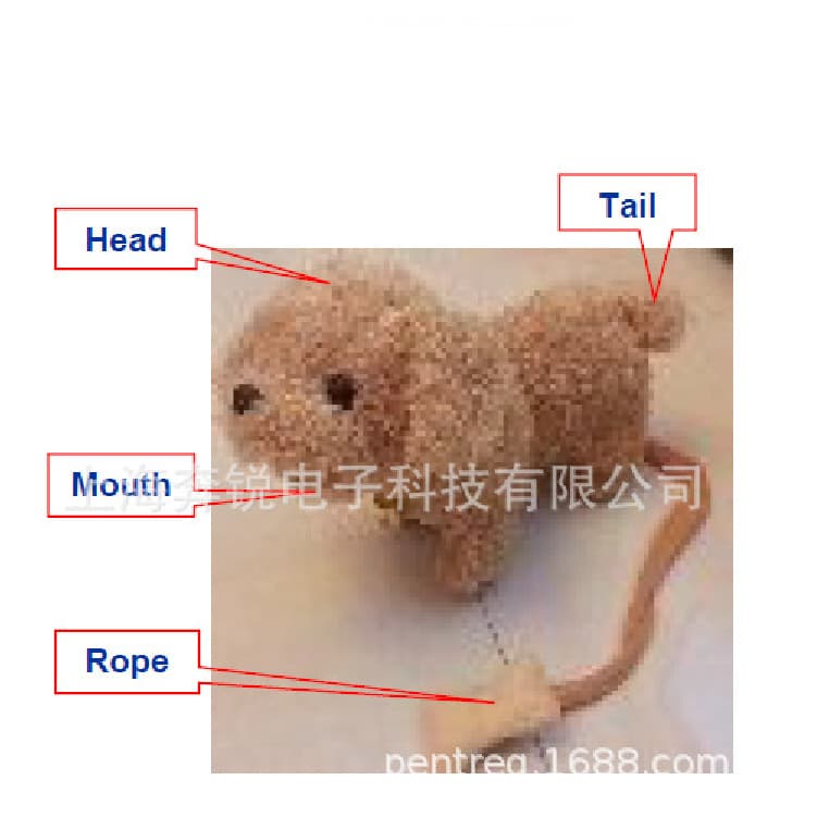 Plush Toy plush toy touch IC/voice IC/motor drive forward and reverse IC development 1