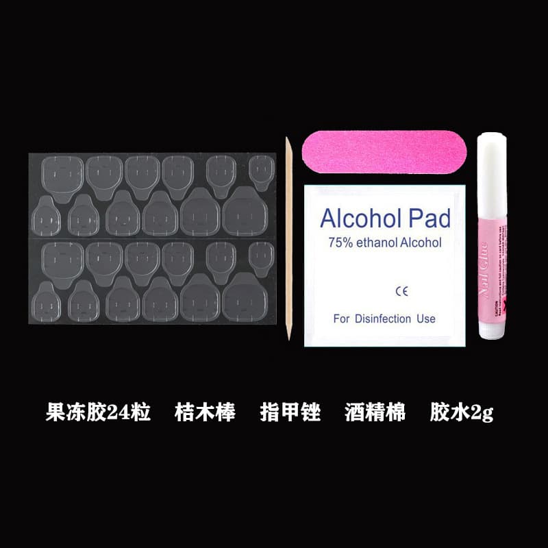 Nail stickers for manicure, manicure tools set, double-sided accessories for nails, ready-made product 2