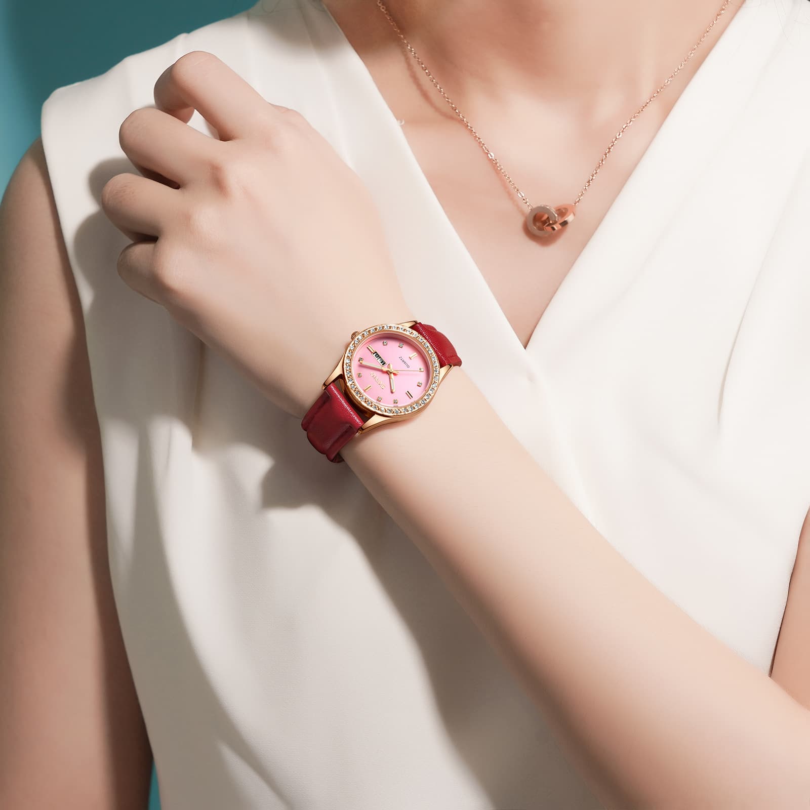Watch, waterproof calendar, quartz watches, Korean style, fully automatic 2