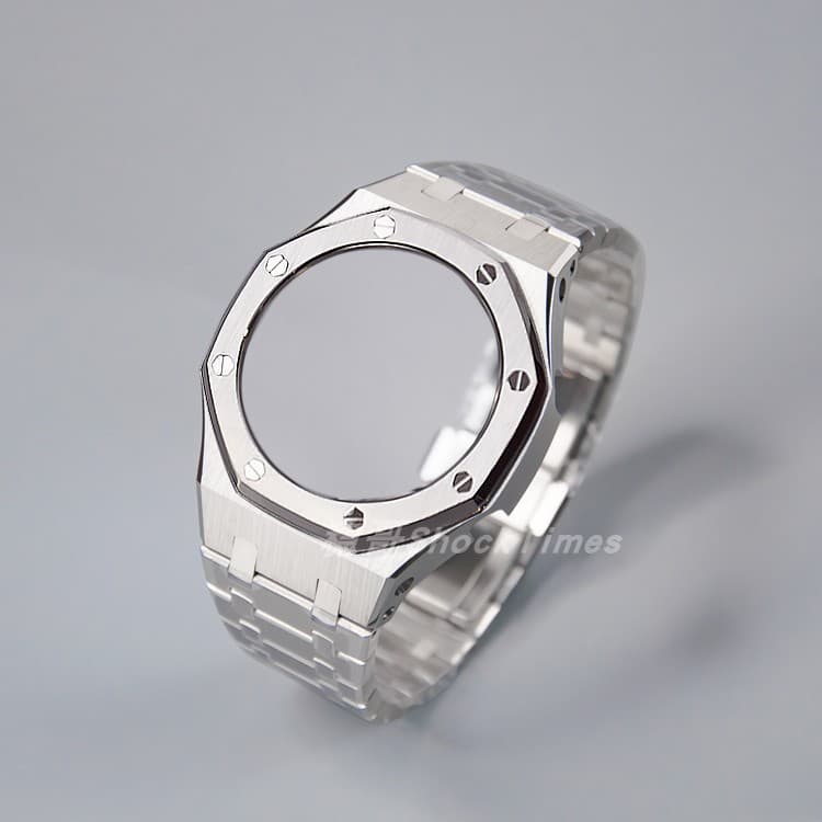 Use Casio G-Shock case with GA-2100 watch modification accessories, farmhouse oak all-in-one 2