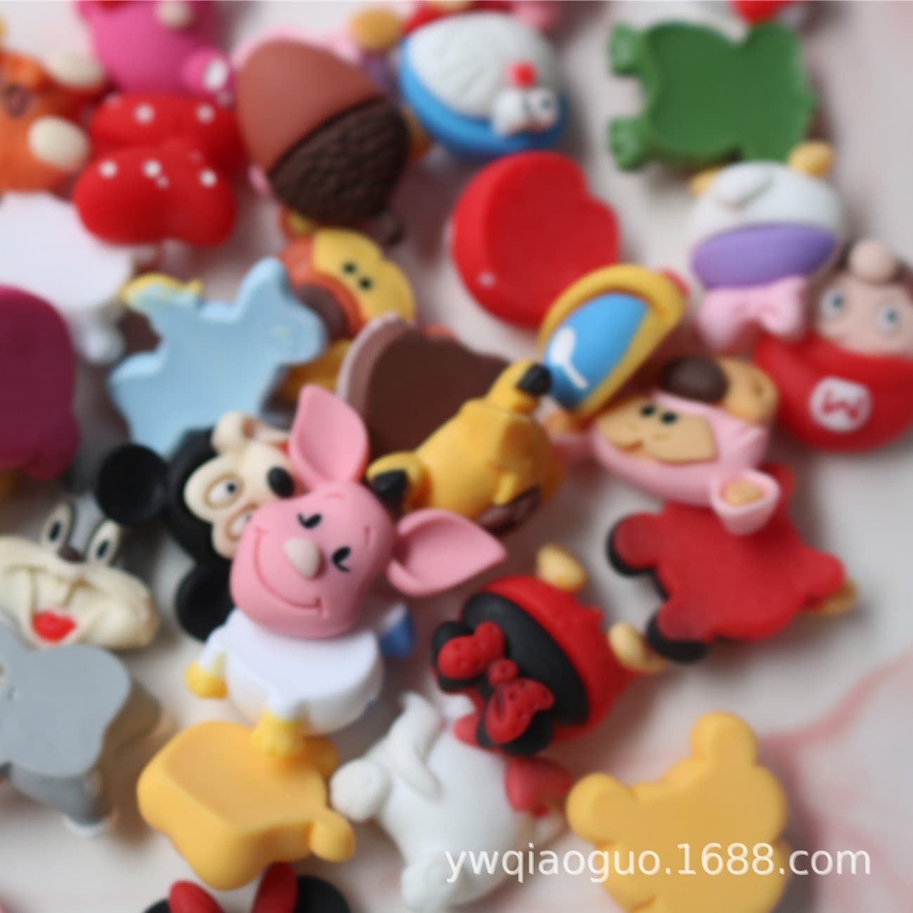 Cartoon small bell, children's hair rope, hairgrip, set with accessories, DIY 3
