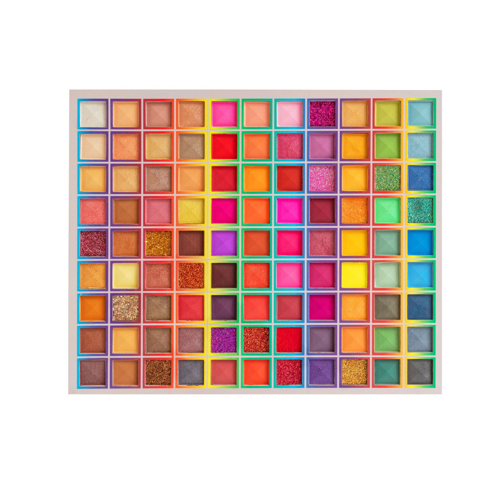 Eye shadow, matte glitter powder, nail sequins for students, eyeshadow palette, 99 colors 4