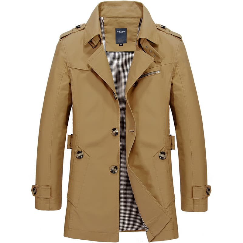 (Cross-border trading), casual cotton jacket, autumn demi-season trench coat 2