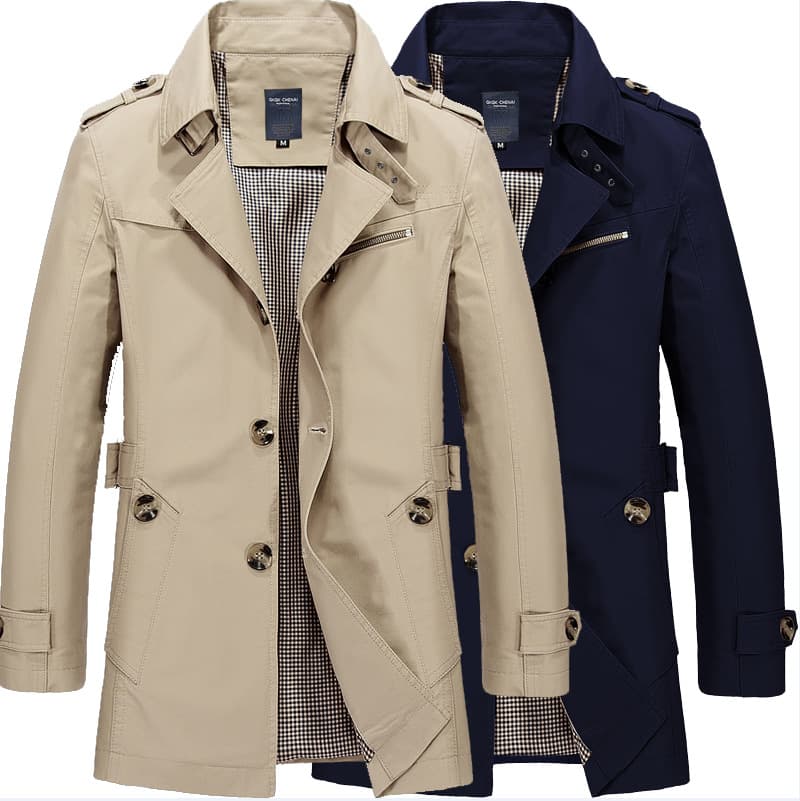 (Cross-border trading), casual cotton jacket, autumn demi-season trench coat 1