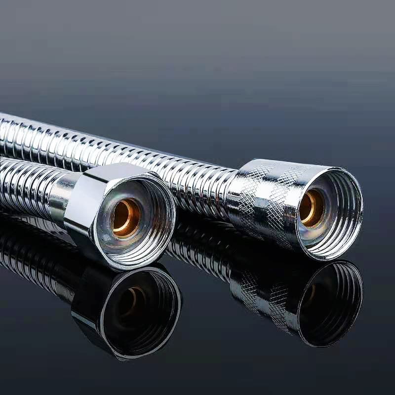 Factory wholesale shower hose shower and tube tube stainless steel shower hose -plated metal hose 1.5 meters 2 meters 4