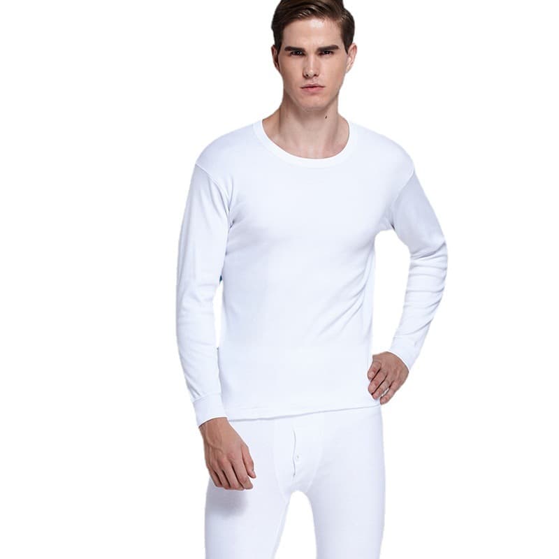 Cotton thin thermal underwear, sweater, keep warm winter base set 5