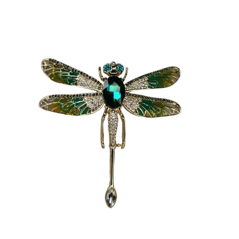 Agile retro brooch, green women's pin lapel pin 5