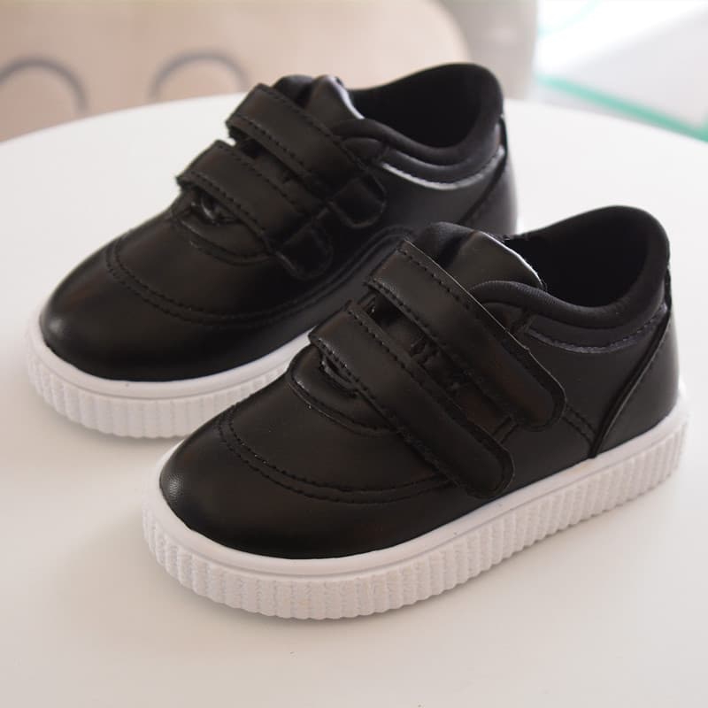 Children's white shoes for early age, sports white sneakers, suitable for spring and autumn, soft sole 4