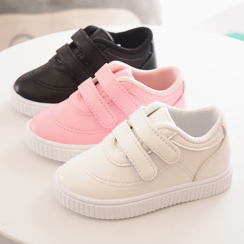Children's white shoes for early age, sports white sneakers, suitable for spring and autumn, soft sole 1